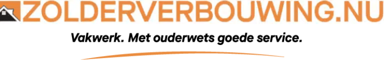 Logo Zolderverbouwing.nu: Vakwerk. Met ouderwets goede service